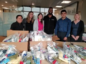 biddle donates kits for convoy of hope and california's camp fire